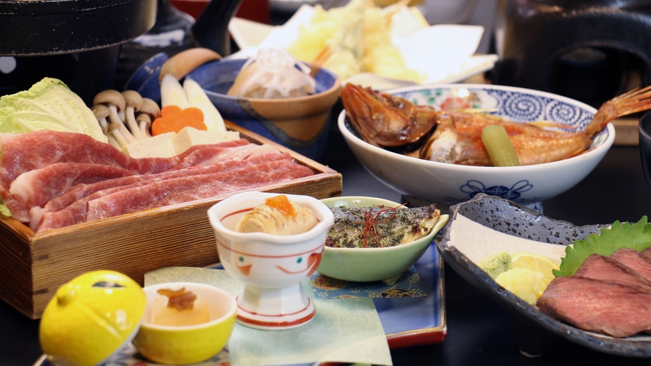 【冬旅しまね】【-竹-大国主会席】島根の四季を感じる会席を心ゆくまで★　大和しじみの酒蒸し付