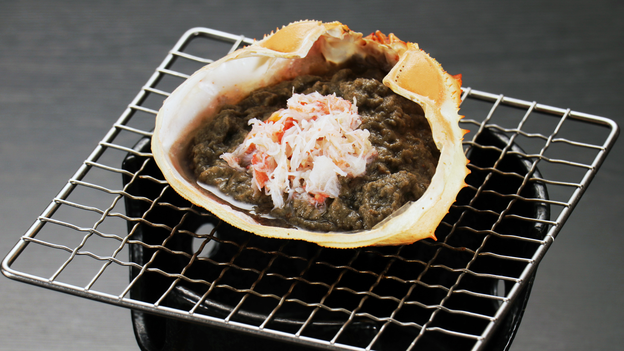 カニ味噌甲羅焼き