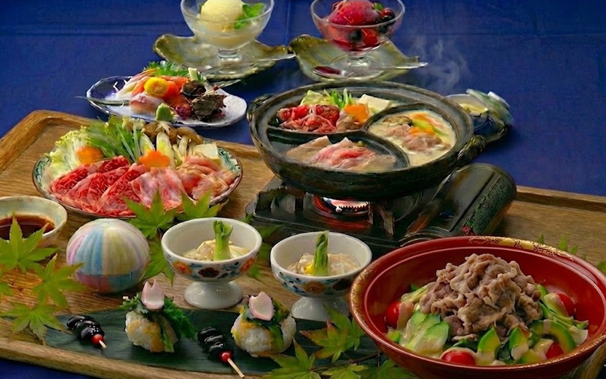 【但馬の夏三宝御膳】但馬牛ｘ八鹿豚ｘ但馬鶏のコラボ♪30坪1棟貸別邸「千の雲」洗濯機付★朝夕個室★