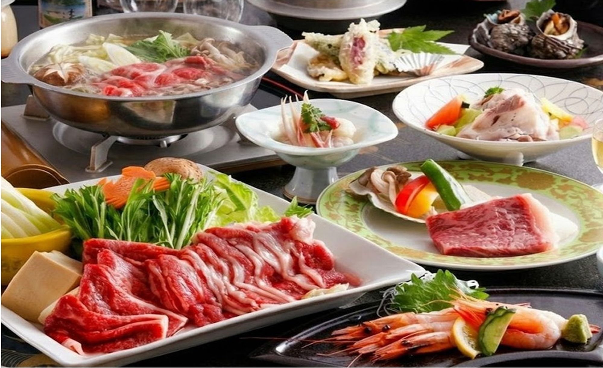 通年人気☆彡ブランド肉を満喫♪但馬牛づくし♪但馬牛しゃぶ ＆ステーキ☆1戸建て「別邸千の雲」