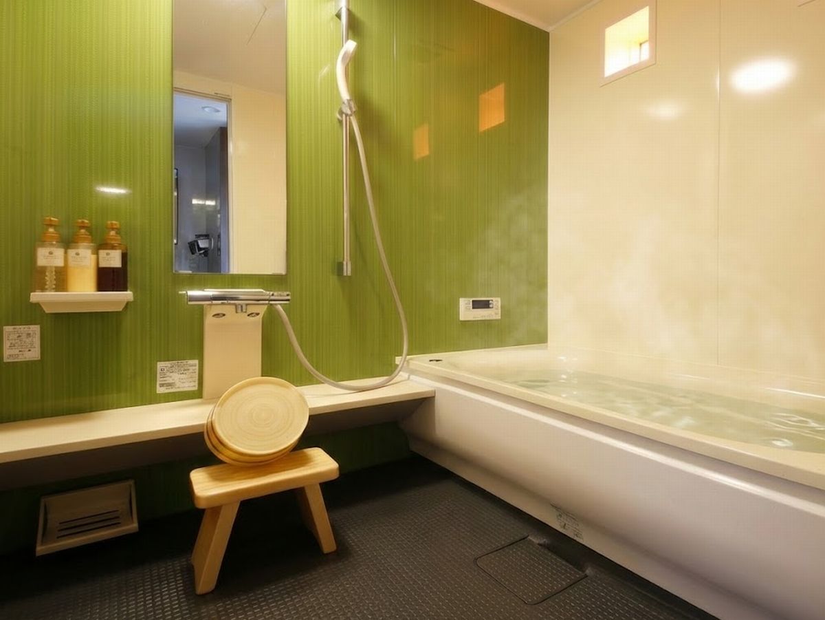 別邸「千の雲」のユニットバス