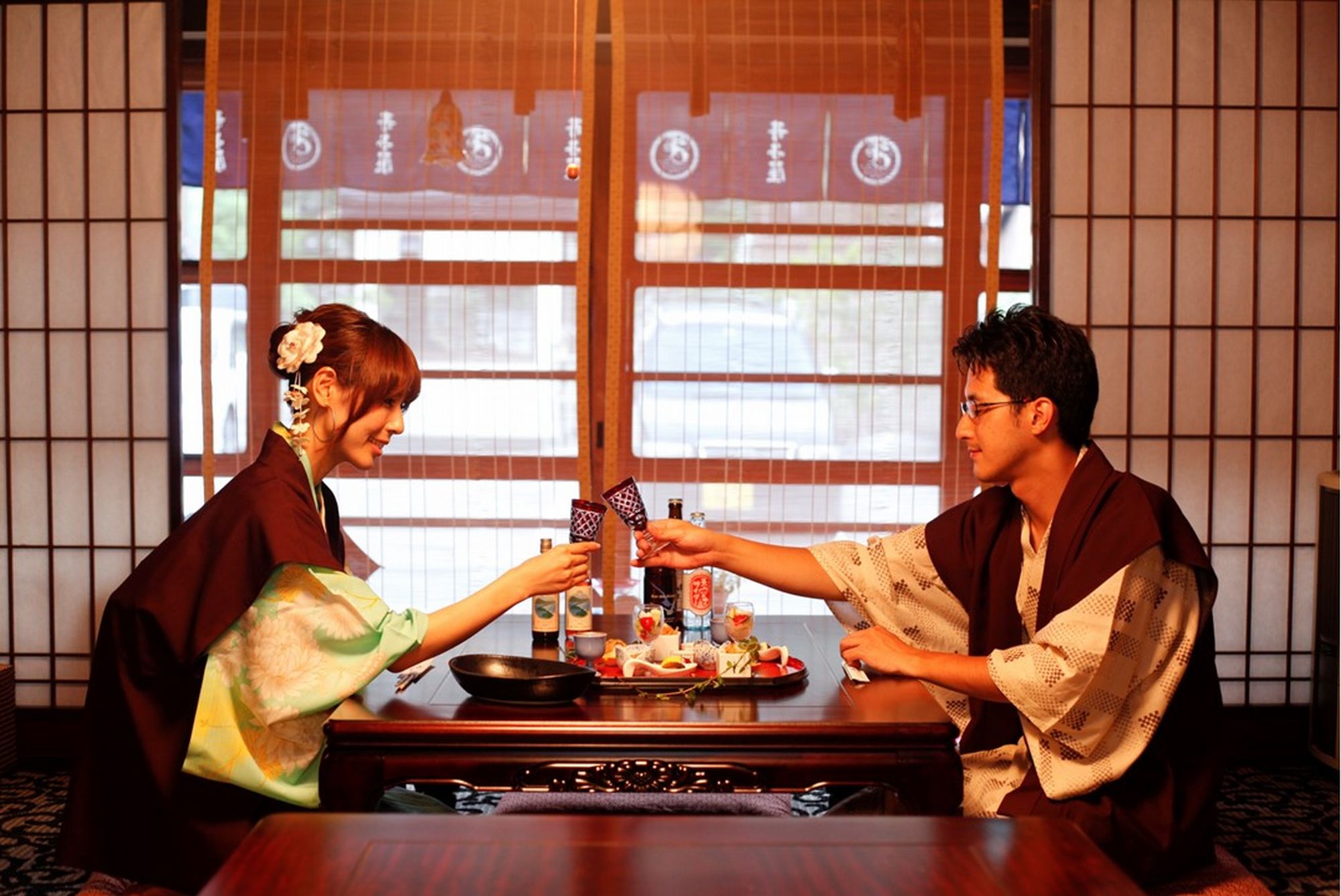 明治の町屋カフェ「寺子屋」のお座敷