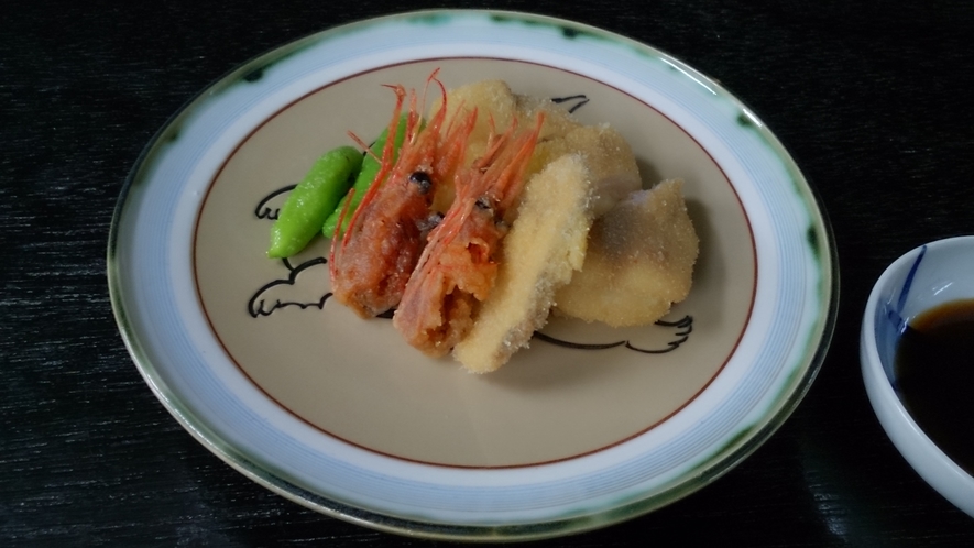 *【国産松茸と希少京たんくろ和牛・地魚フルコース 】揚げ物