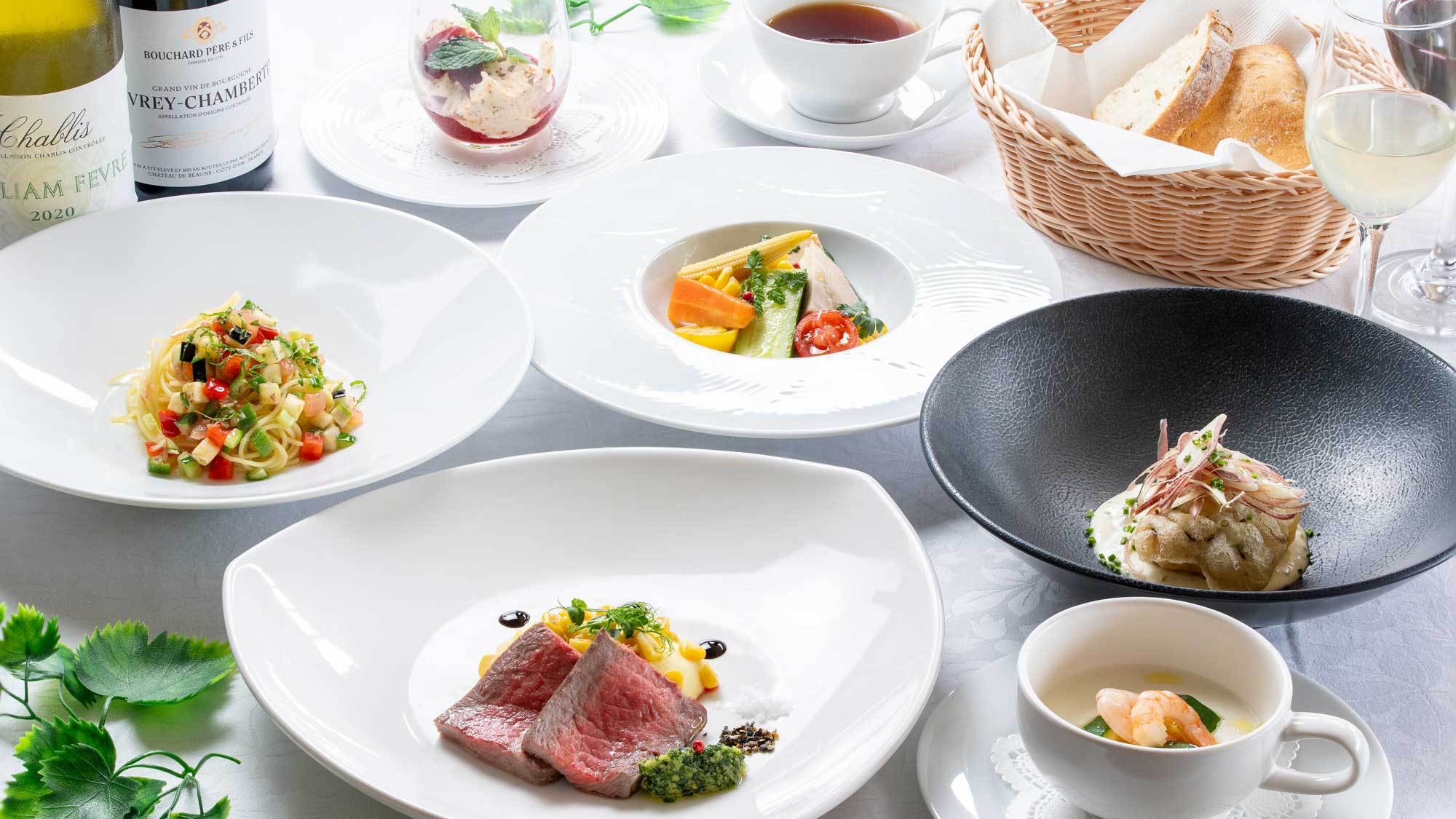 【通年基本】メインには上質の黒毛和牛を！スタンダードイタリアンコース《モンターニャ》1泊2食
