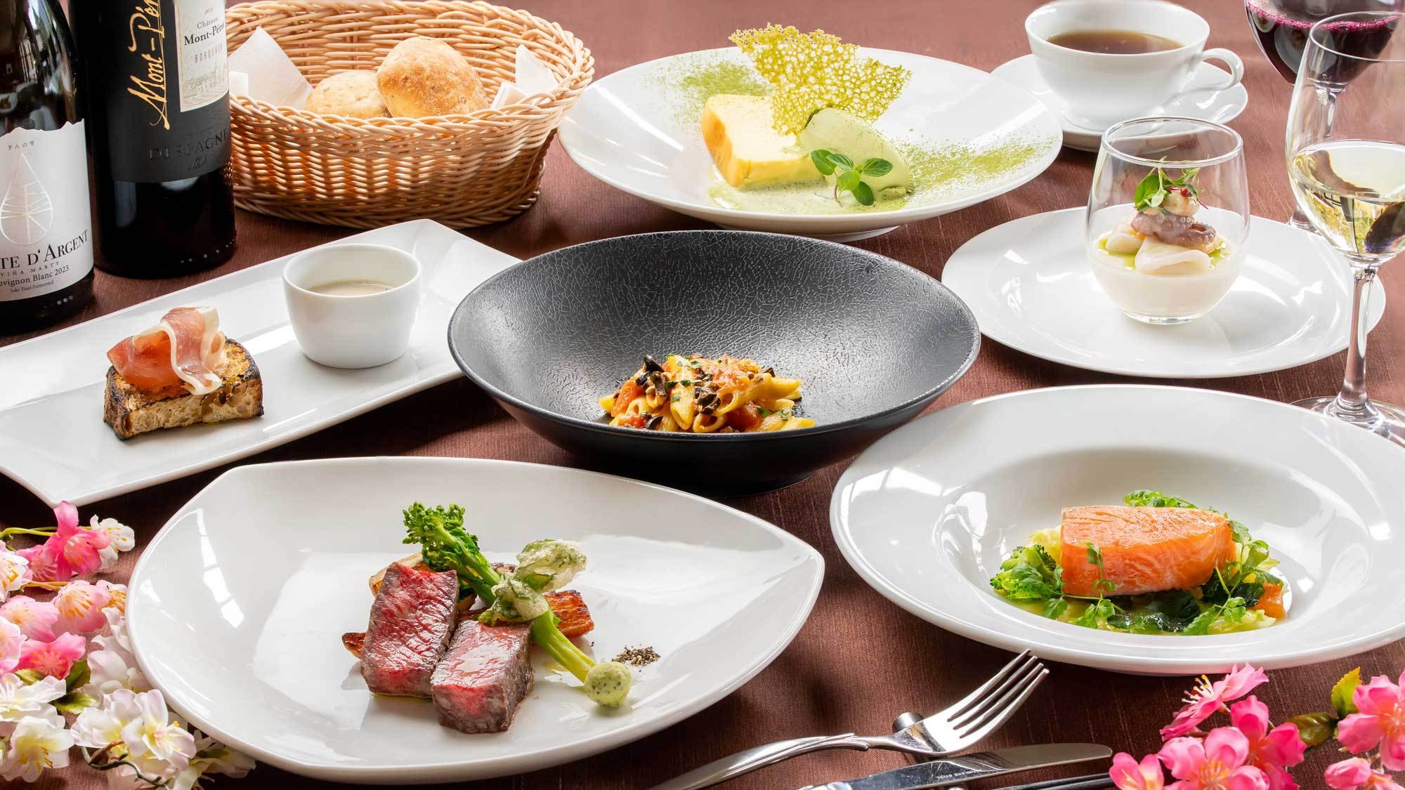 【通年基本】メインには上質の黒毛和牛を！スタンダードイタリアンコース《モンターニャ》1泊2食