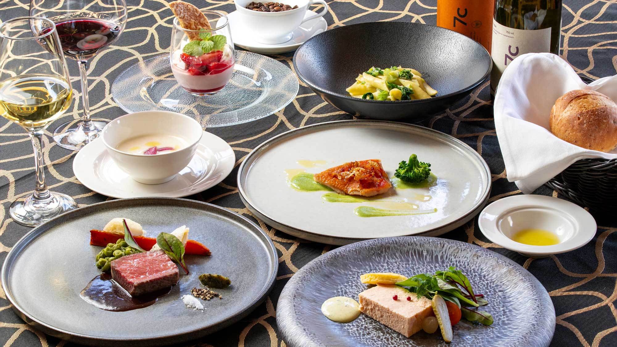 【最上級】料理長厳選の旬魚とブランド牛の饗宴を♪Ｗメインのプレミアムコース《ステッラ》1泊2食