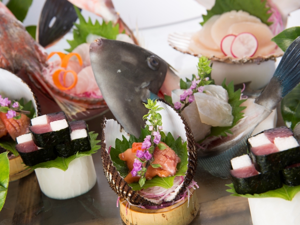 【旬の特選料理】塩釜港直送朝獲れ地魚姿盛りプラン
