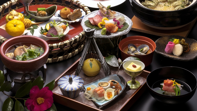 ■基本プラン■地産地消の食材に、遊び心を加えたお料理を「松島」の絶景とともに。
