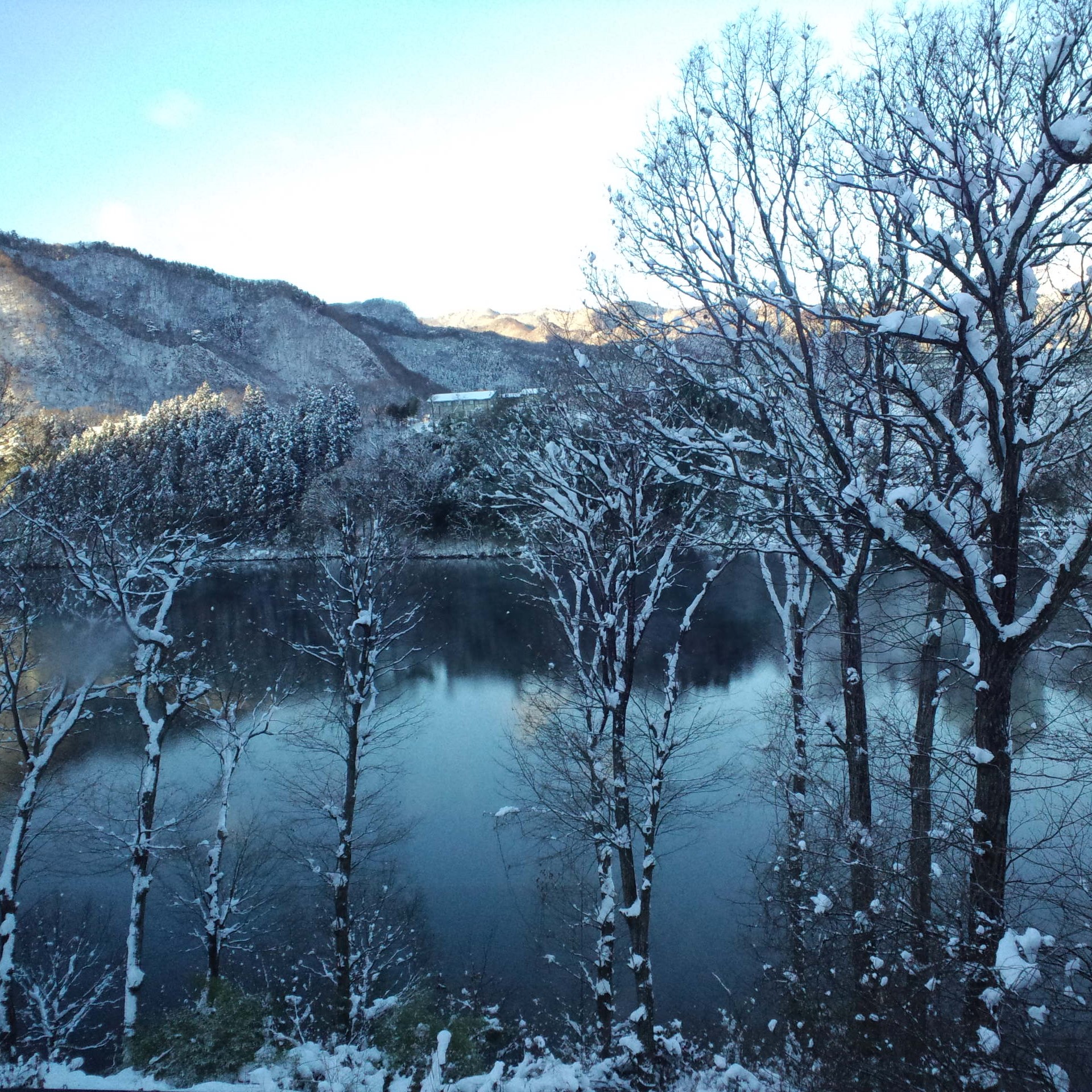 赤谷湖　冬