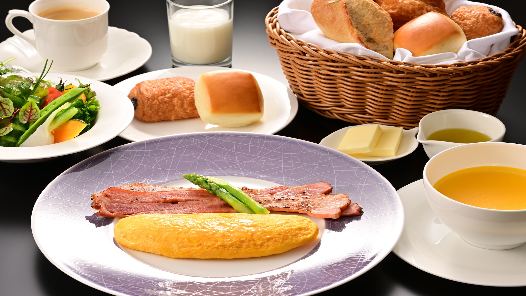 【朝食/洋食】朝食は洋食、または和食からご選択頂けます。