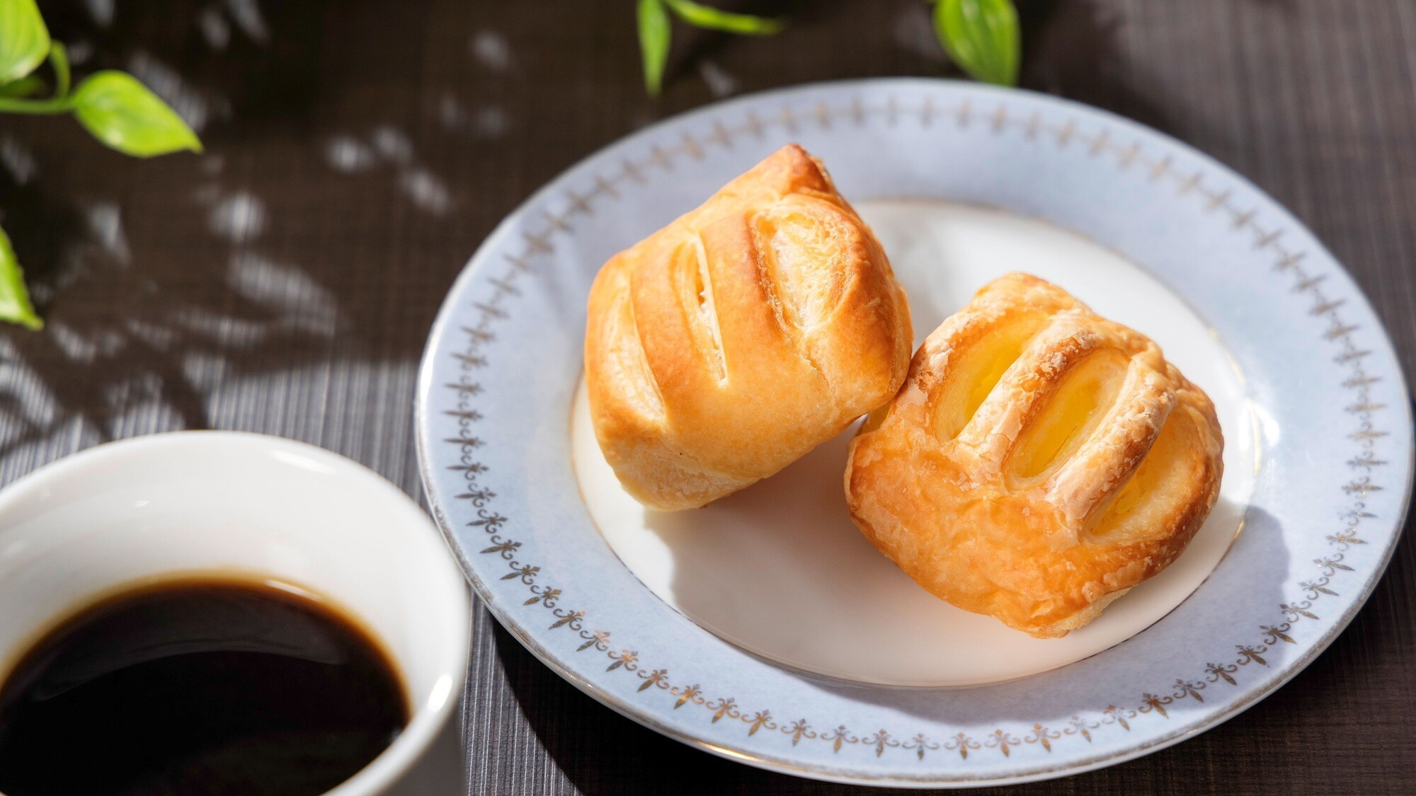 【無料軽朝食】デニッシュカスタード