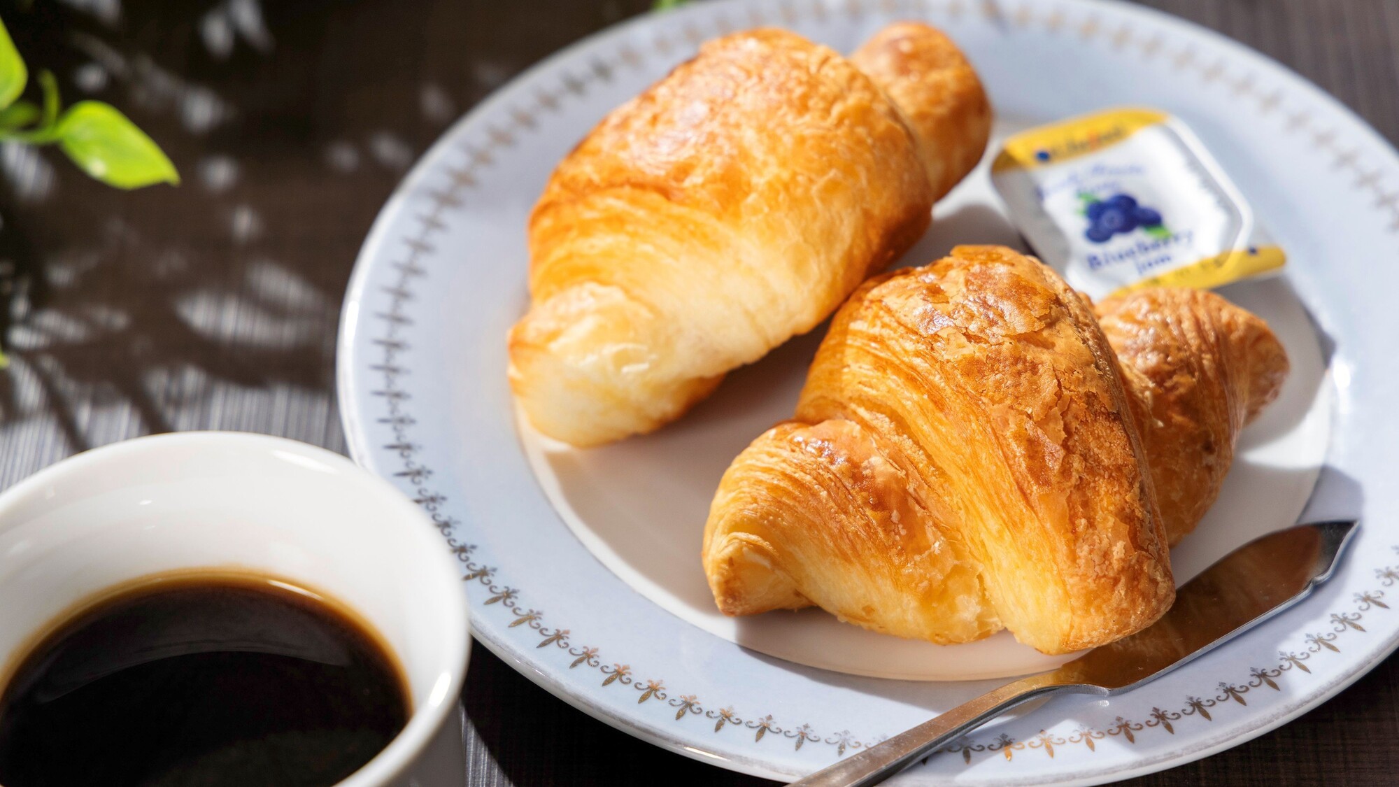 【無料軽朝食】クロワッサン