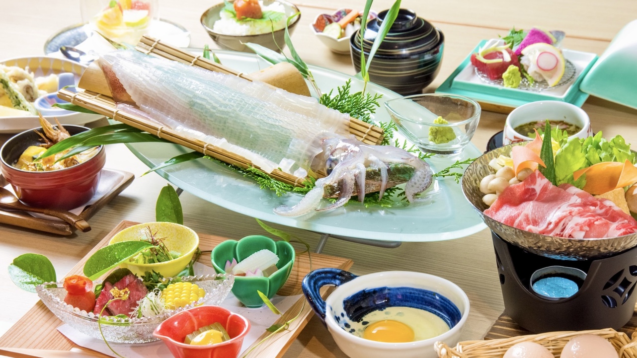 ★ペット同宿【四季を味わう会席プラン】迷ったらコレ！当館自慢のスタンダード2食付き