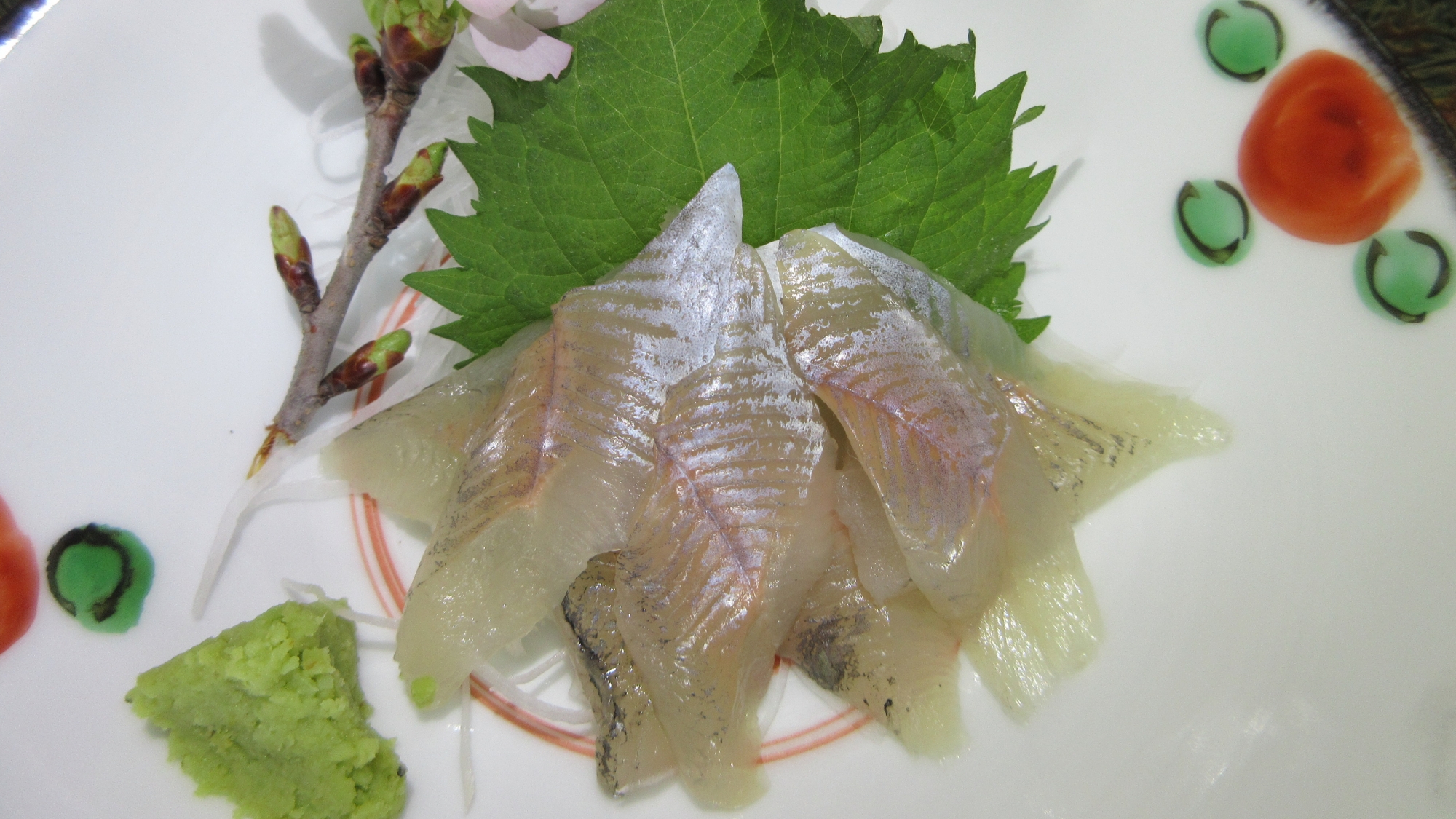 *岩魚の刺身も絶品です！