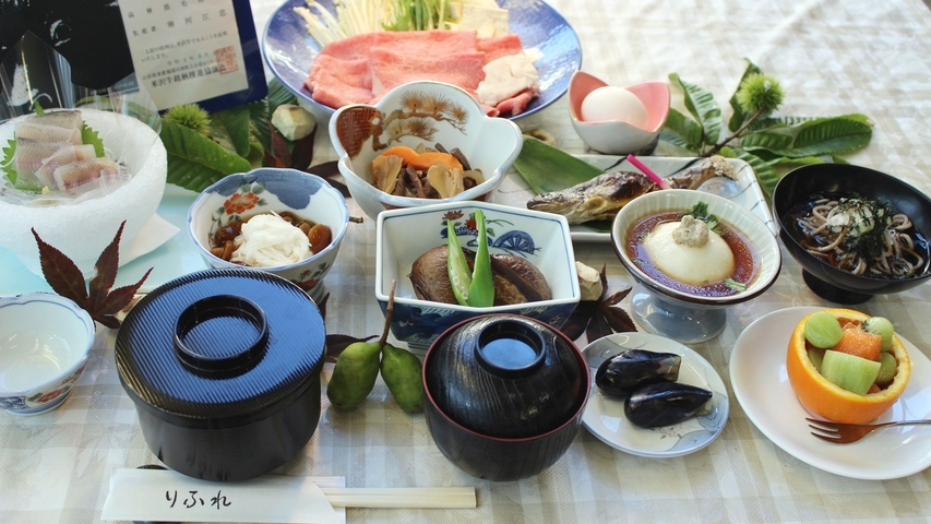 【1泊2食付】日本三大和牛◇米沢牛コース