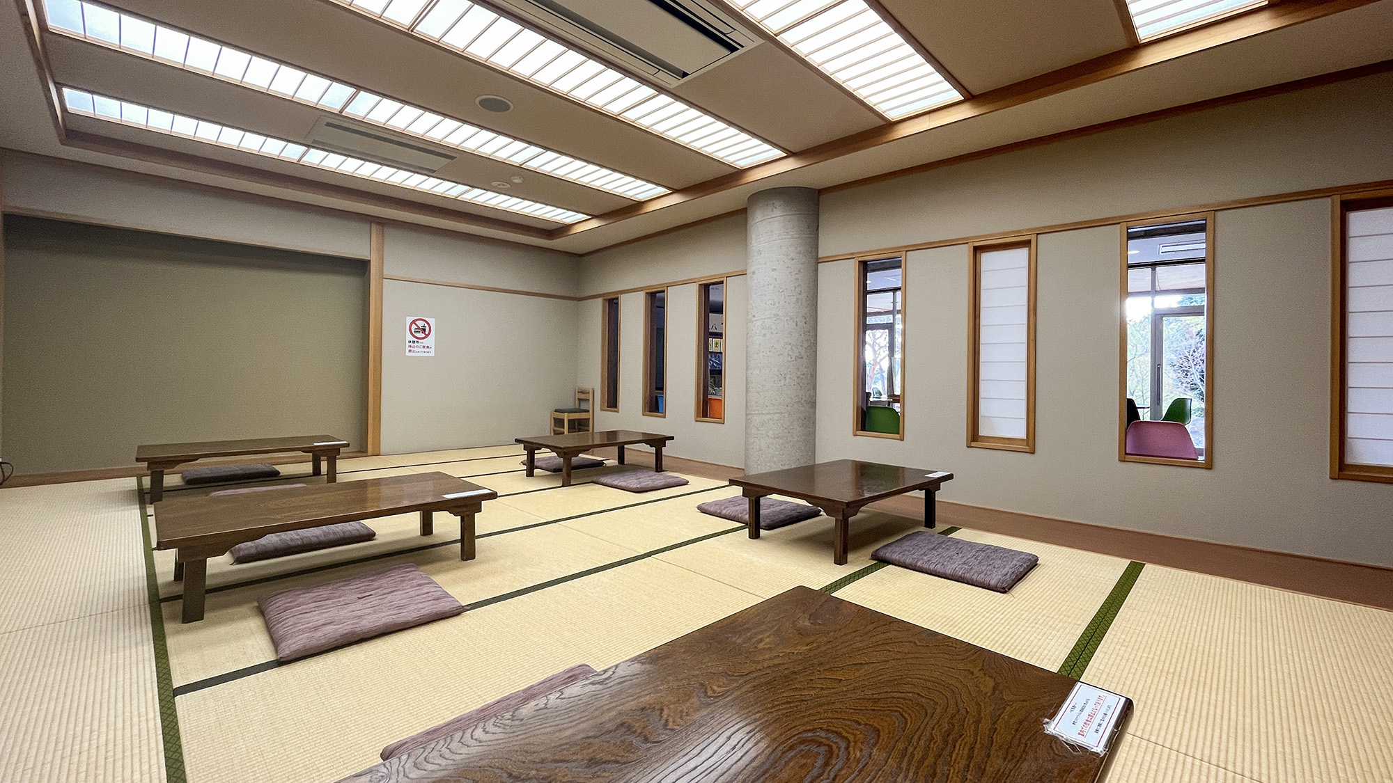 #休憩処　温泉に入った後は休憩処でゆったり　※無料でご利用頂けます。