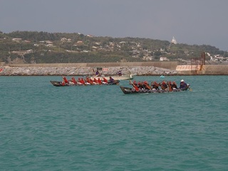 運天港のハーリー