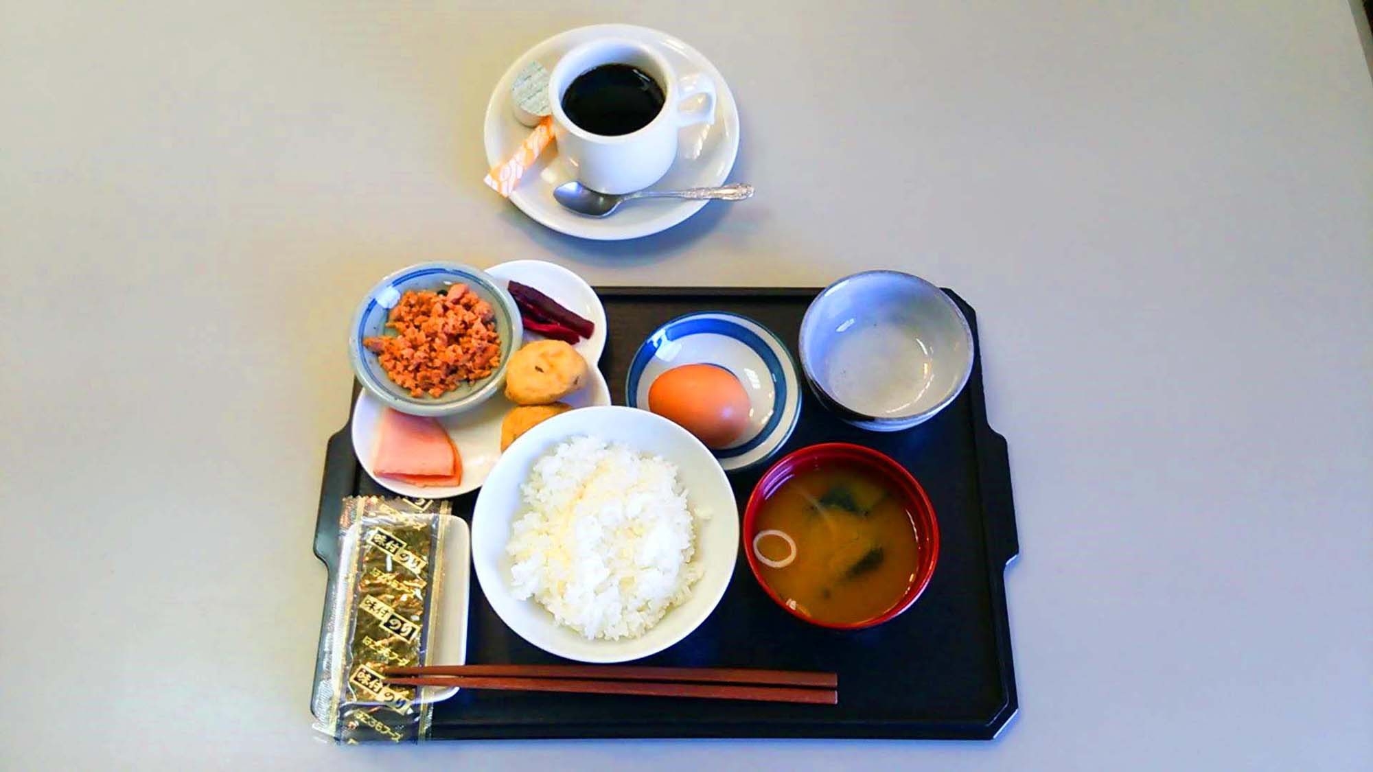 【和朝食付きプラン】朝はやっぱり和食でスタート！【Wi-Fi利用無料！駐車場無料】