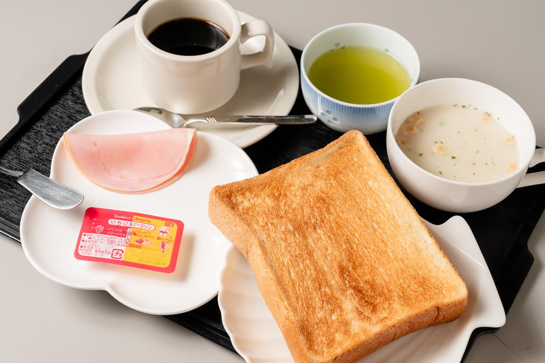 【パン朝食付きプラン】こうばしいパンの香りで1日をスタート！【wi-fi利用無料！駐車場無料】