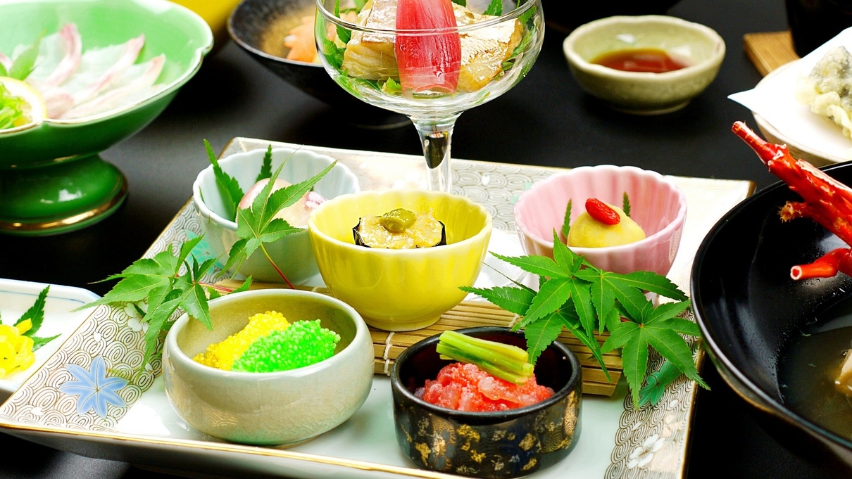 【渾身会席プラン】鯛尽くしの逸品＆伊勢エビを味わう料理長渾身の和会席 〜美食を愉しむ旅に〜