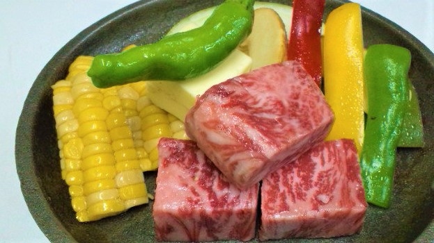 お肉が柔らかい「阿波牛の陶板焼き」＆活きが命「近海鯛の姿造り」料理長こだわりの豪華会席【夕朝食付】