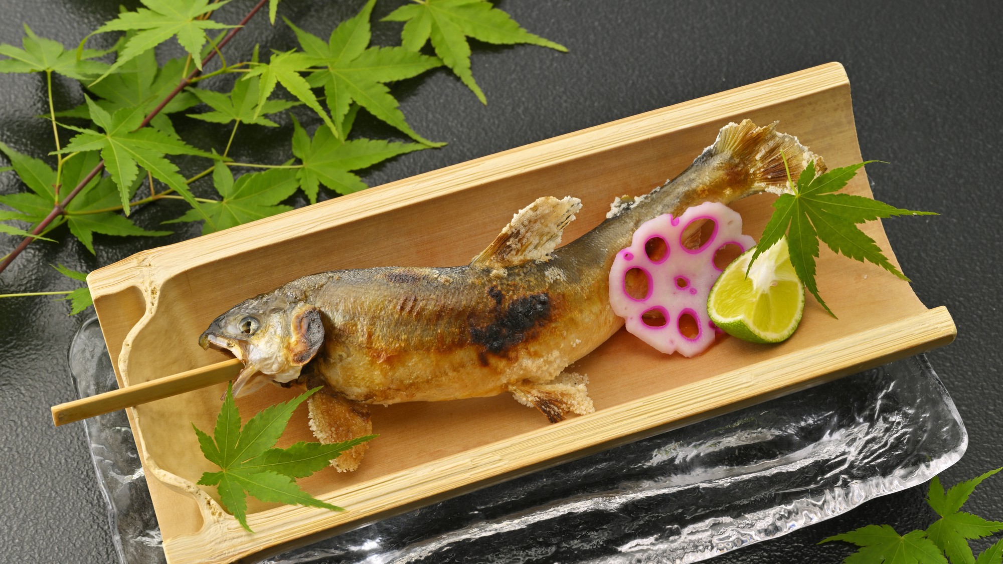 鮎の塩焼き