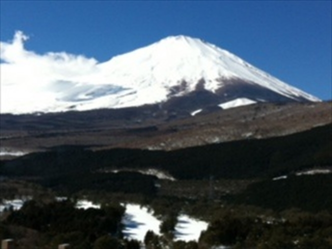 冬季富士山　横ワイド