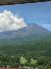 夏の富士山