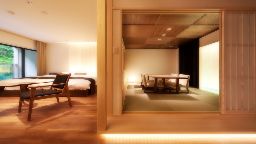 2012年7月オープン♪スイートルーム　はなれ「松島閣」水の間のイメージ♪