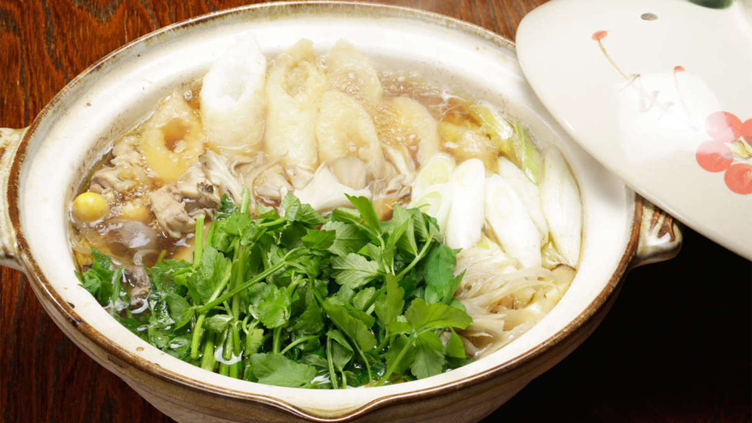 【秋田得旅】【大館新米きりたんぽ鍋】本場秋田でグランプリ連続受賞！秋田郷土料理と温泉満喫！2食プラン