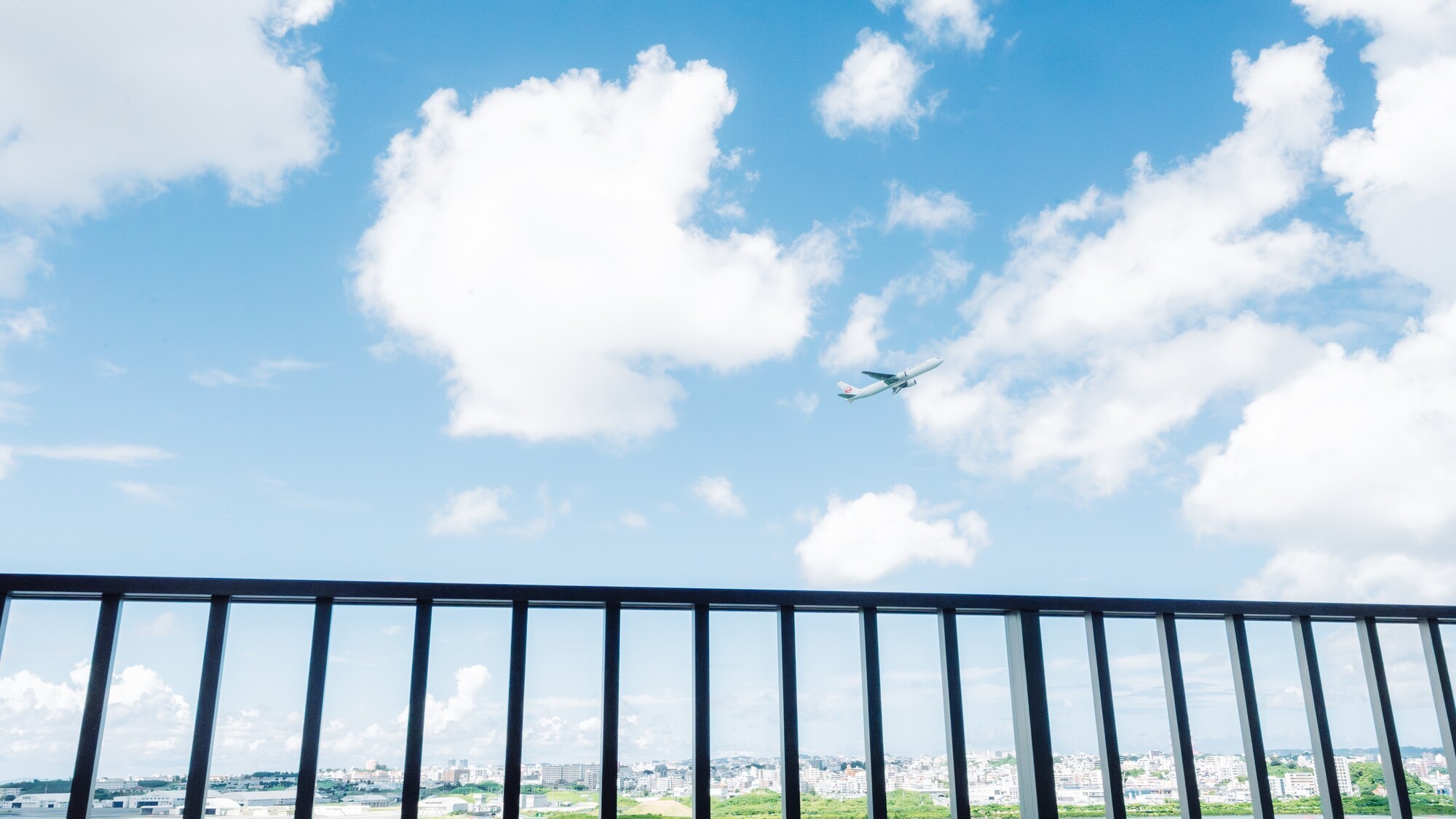 当ホテル自慢の迫力満点エアポートビュー！