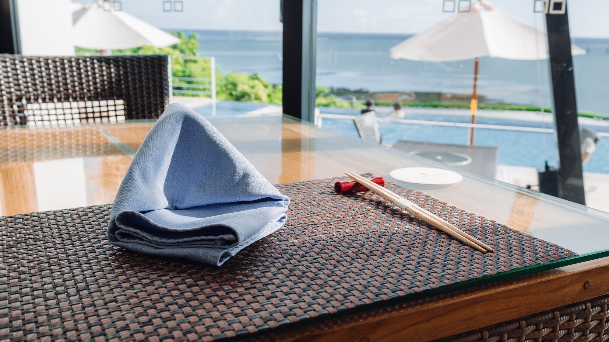 最高のロケーションでのお食事をお楽しみください