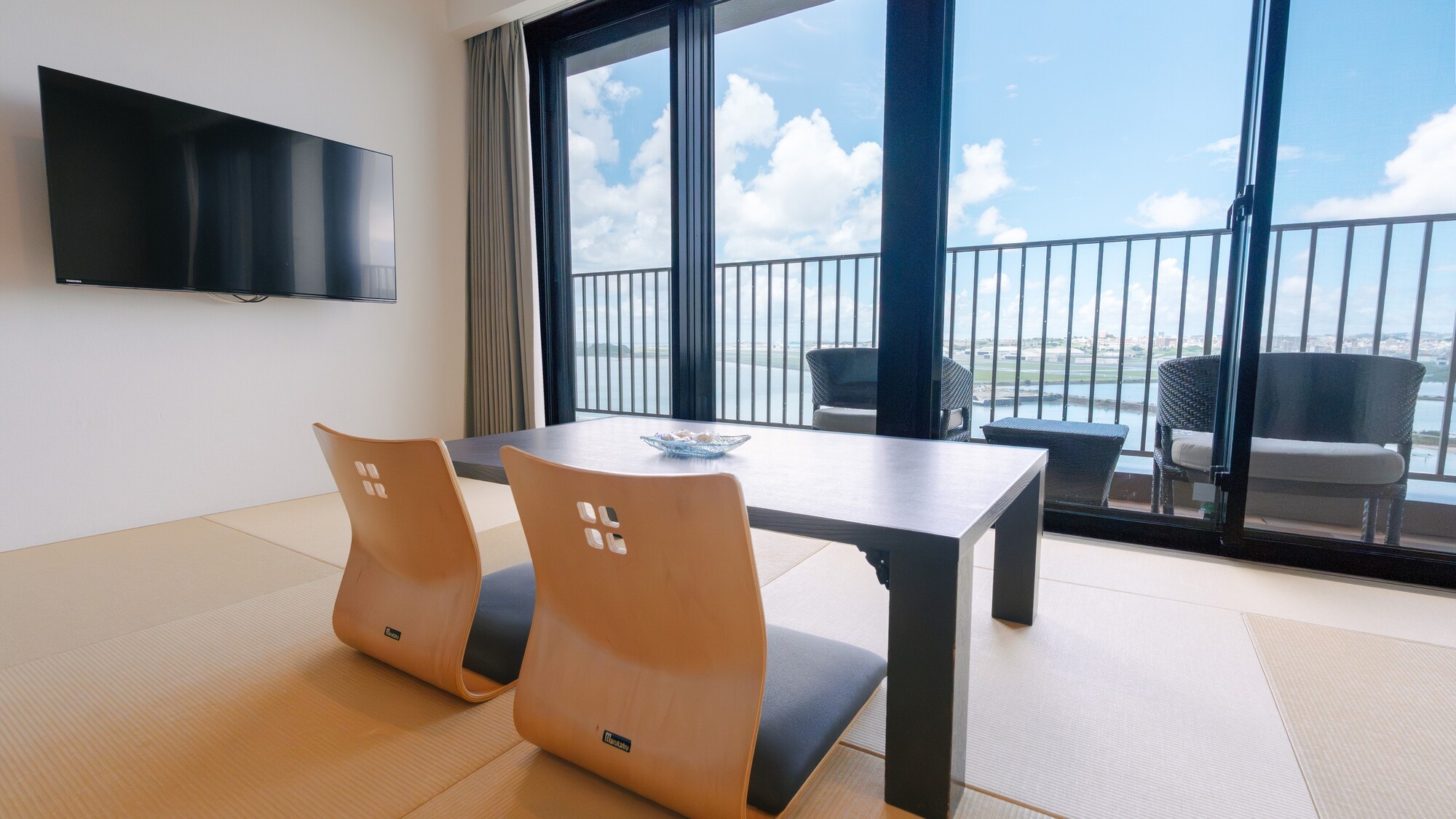 ぬくもりのある琉球畳は赤ちゃんにも安心