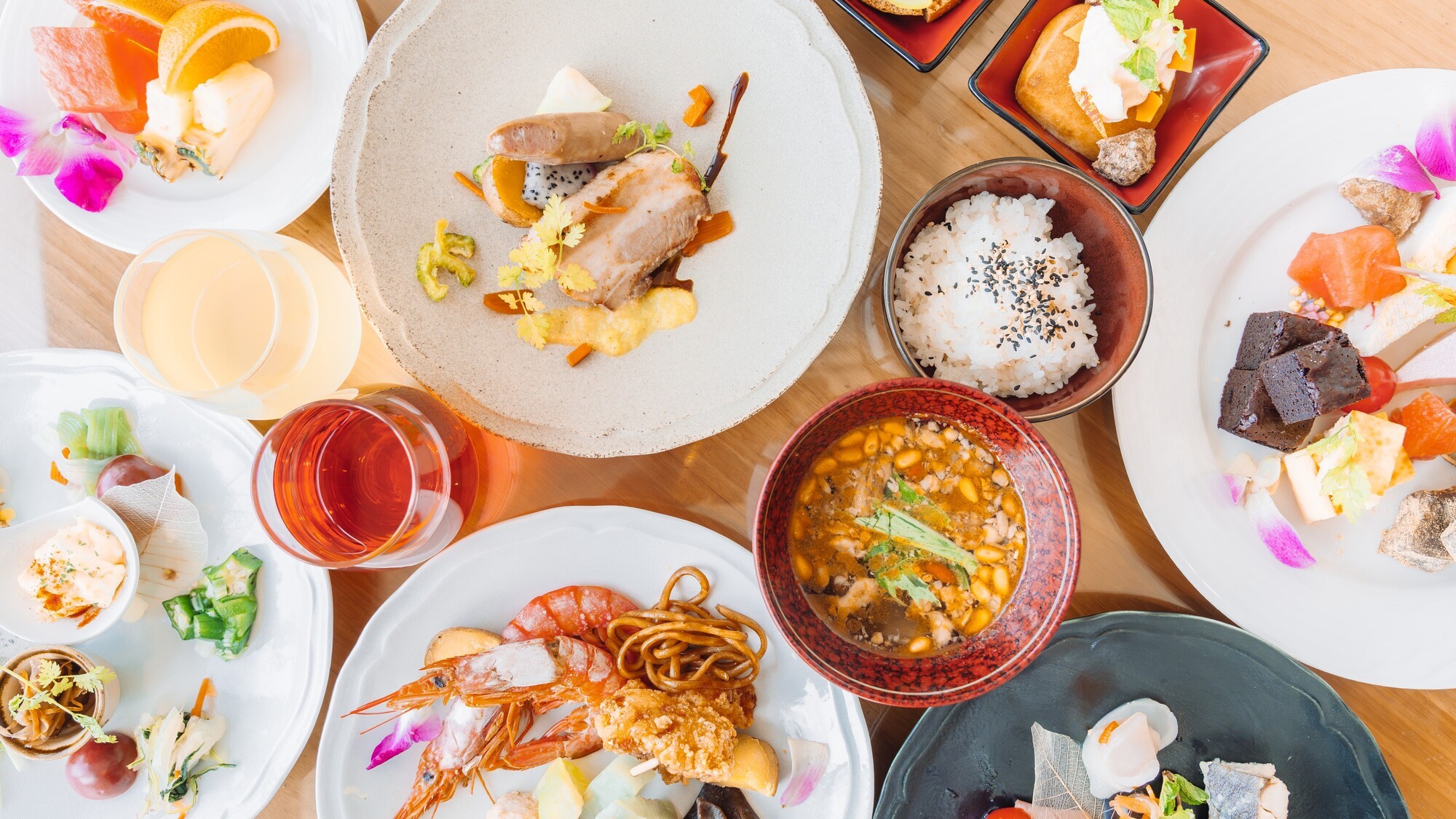 瀬長島ホテルの 『ぬちぐすい朝ごはんビュッフェ』