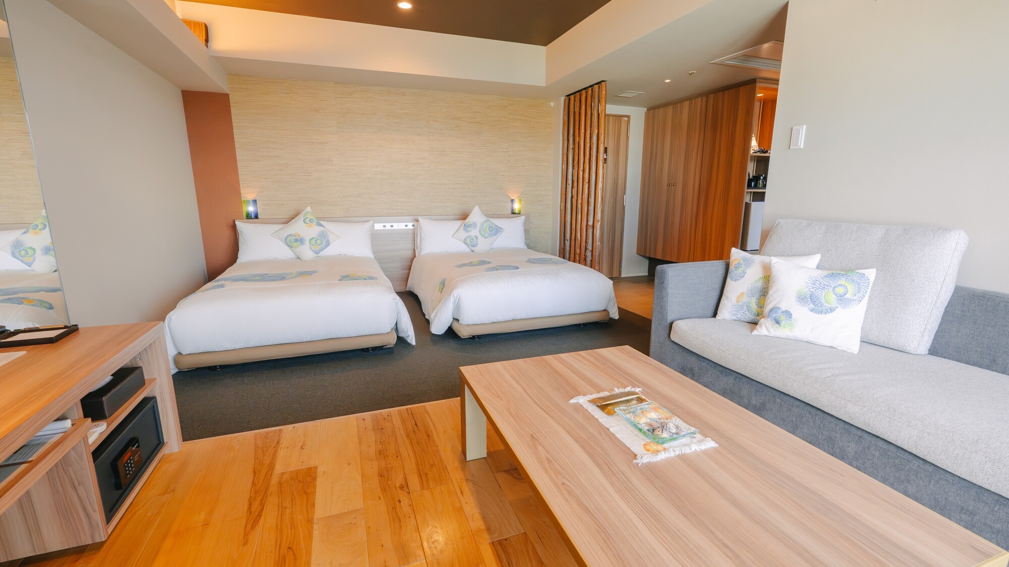 35.55㎡のゆとりが織りなす上質なスイート空間