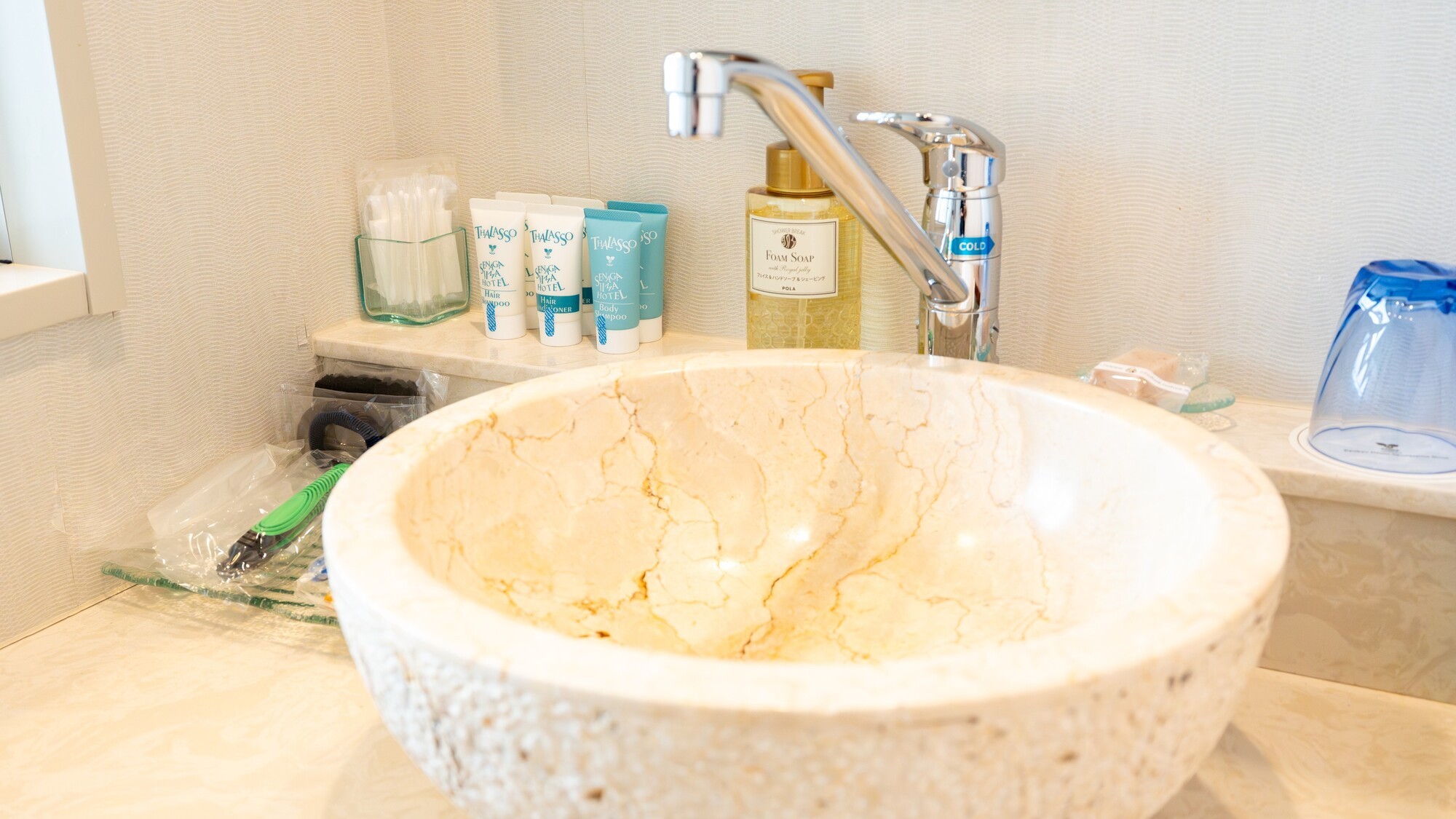 厳選されたアメニティをご用意