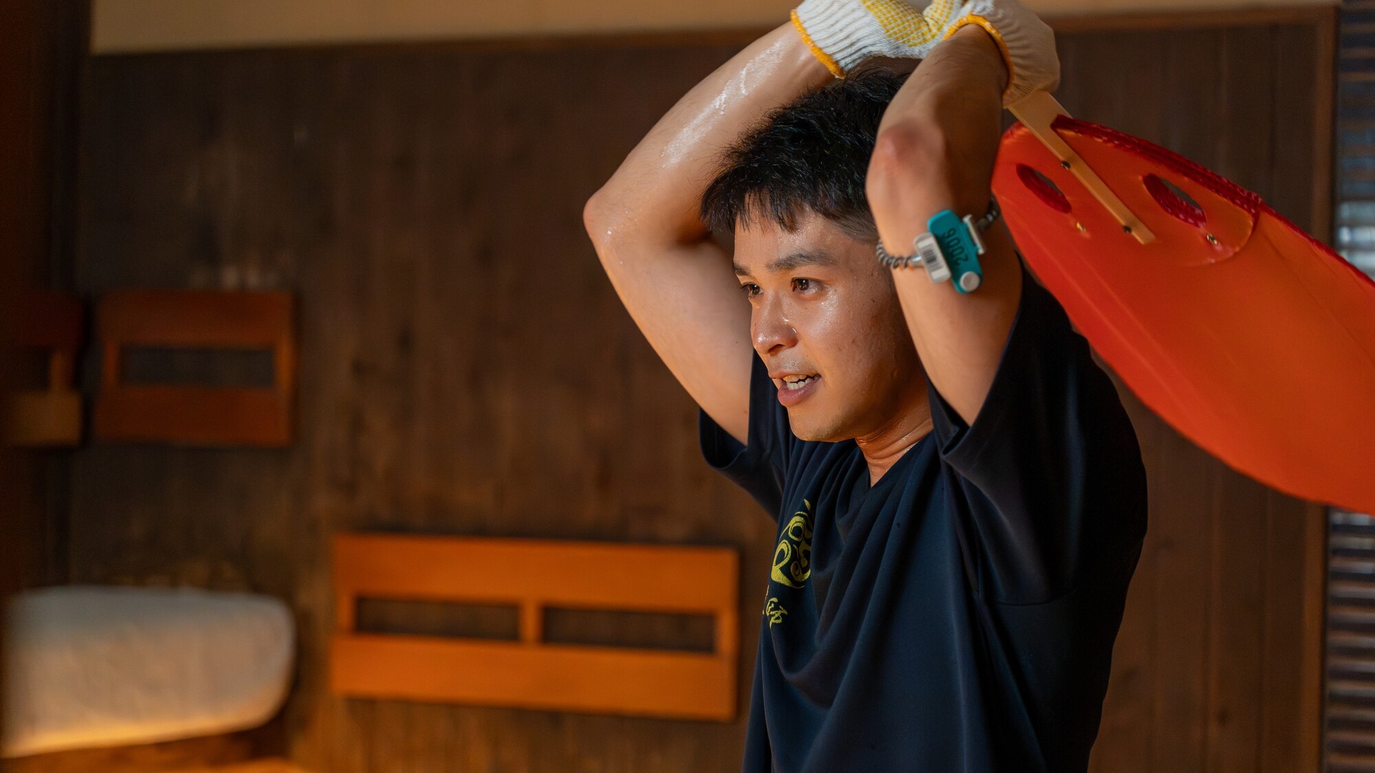 県内最大規模1日5回の熱風ロウリュ