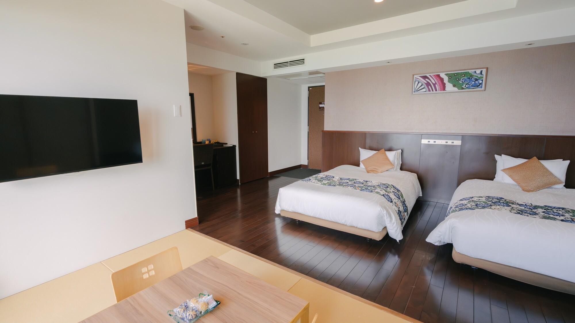 38.23㎡の和の安らぎと洋の快適さを融合させた空間