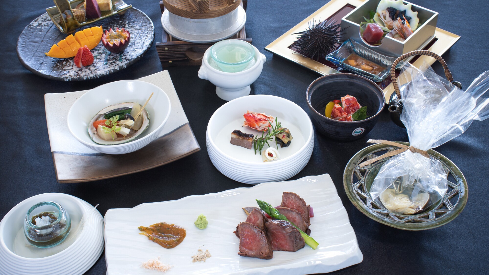 和琉創作料理　天宮コース　15,000円