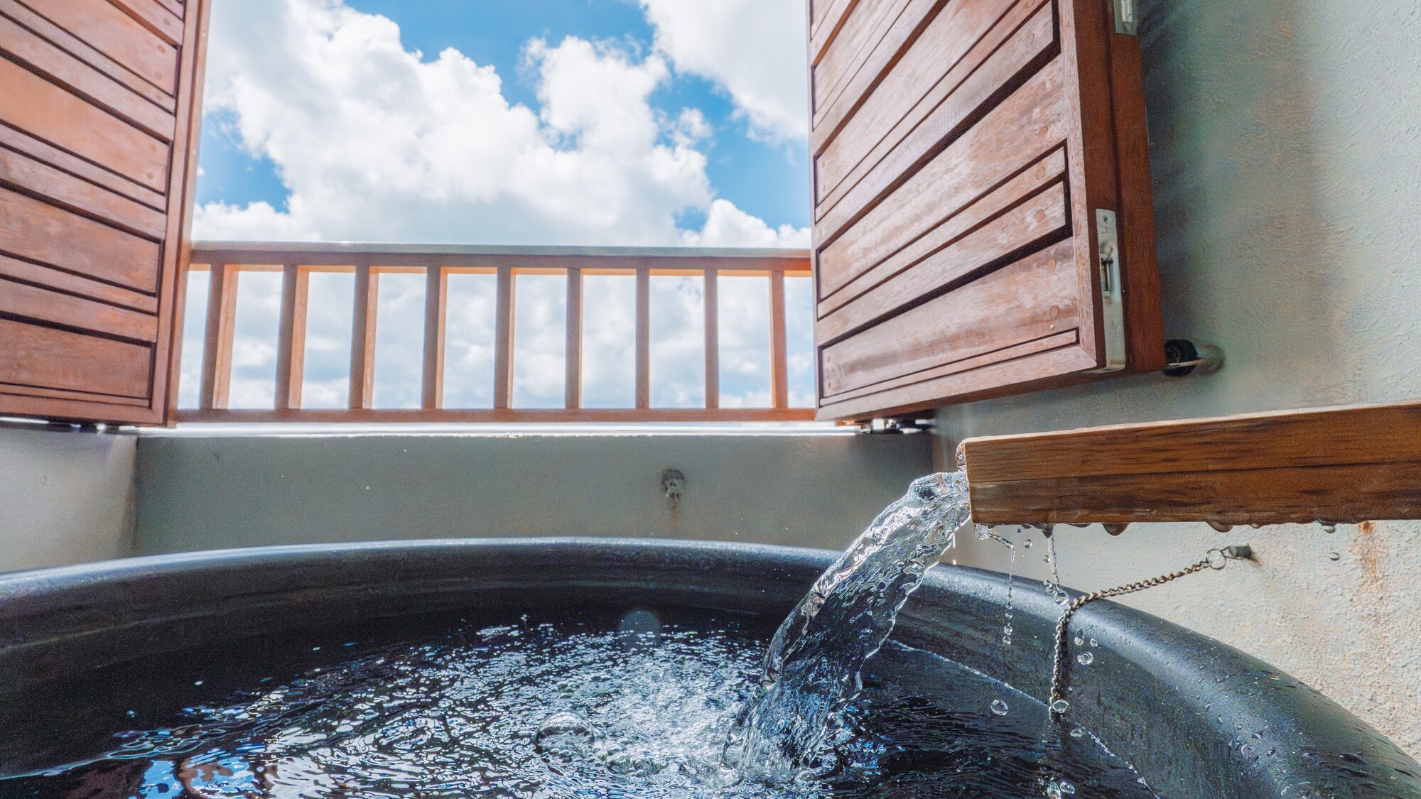 誰にも邪魔されない空間で非日常の開放感