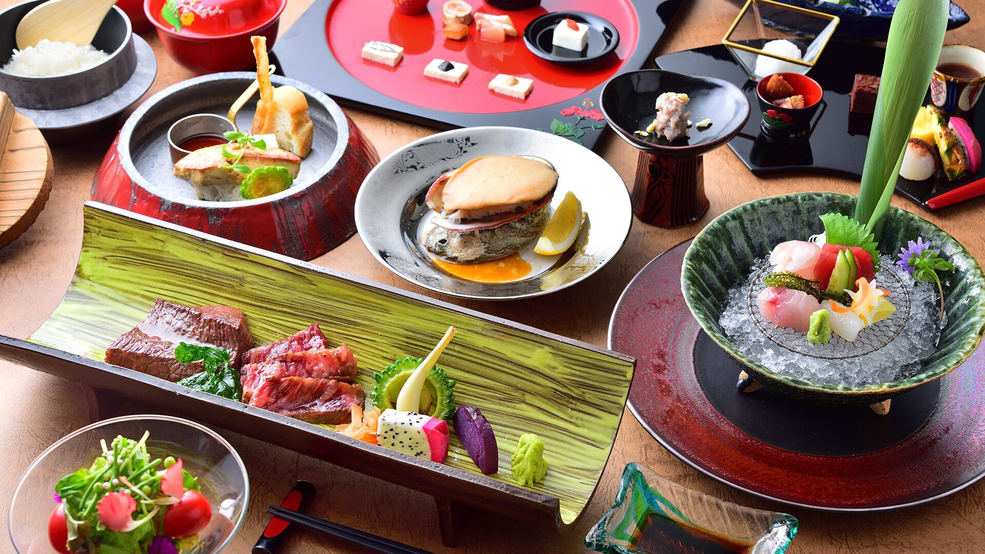 鉄板焼　琉球コース　22,000円