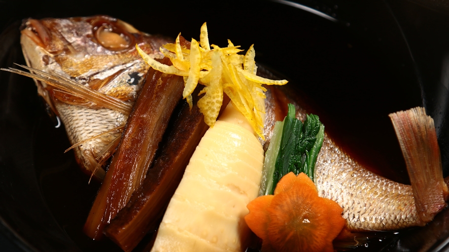 【料理】旬魚の煮付ー四季御膳の一例ー