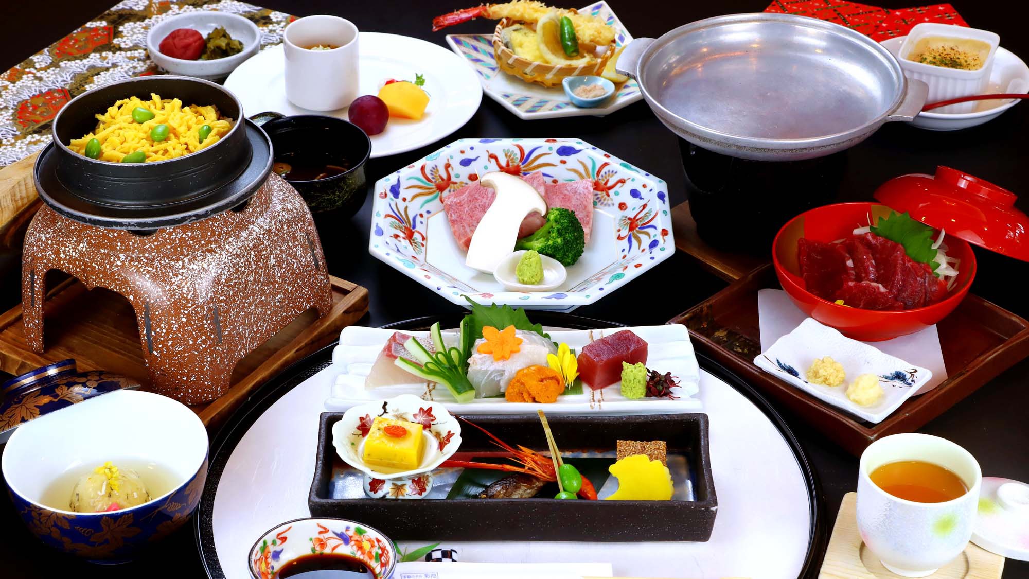 【大人の贅沢】華やかに季節を彩る熊本の食材と料理人の匠の技を愉しむ♪料理グレードUP