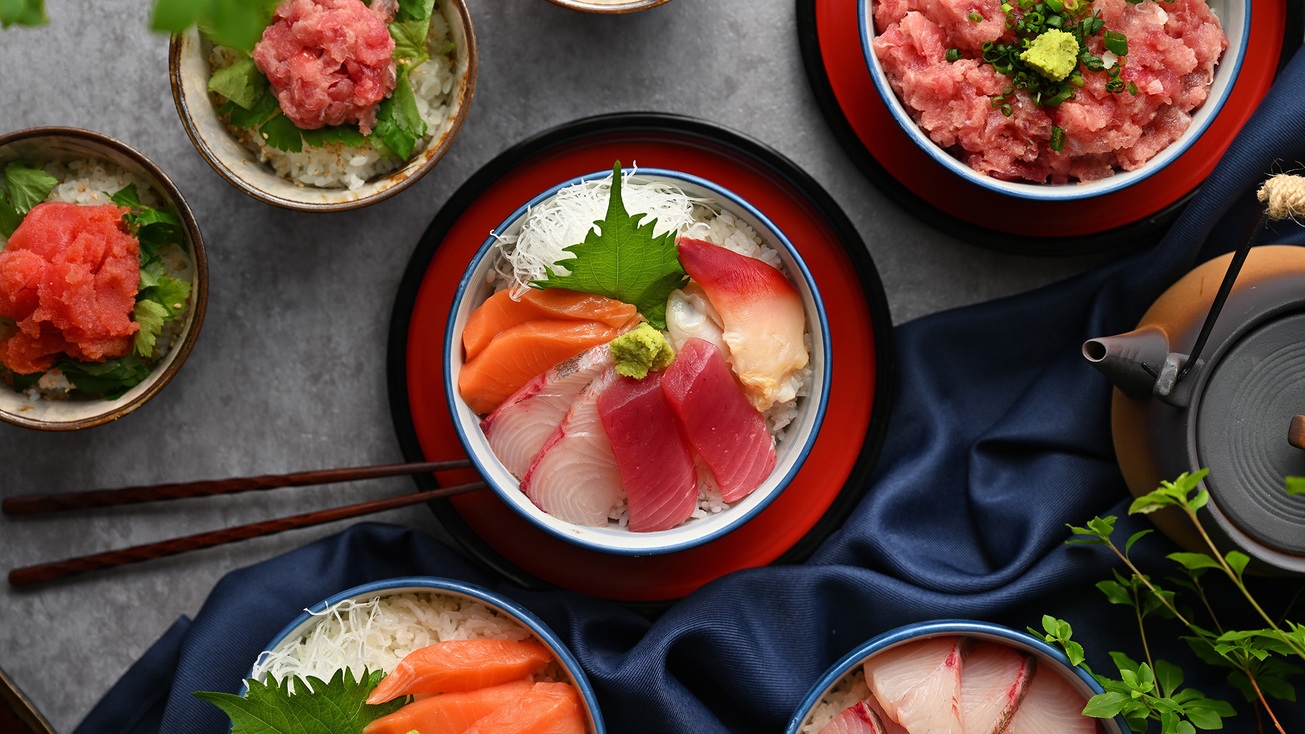 ★楽天限定タイムセール★【朝食付】名物「セルフ海鮮丼♪」ふくしまを味わうビュッフェ