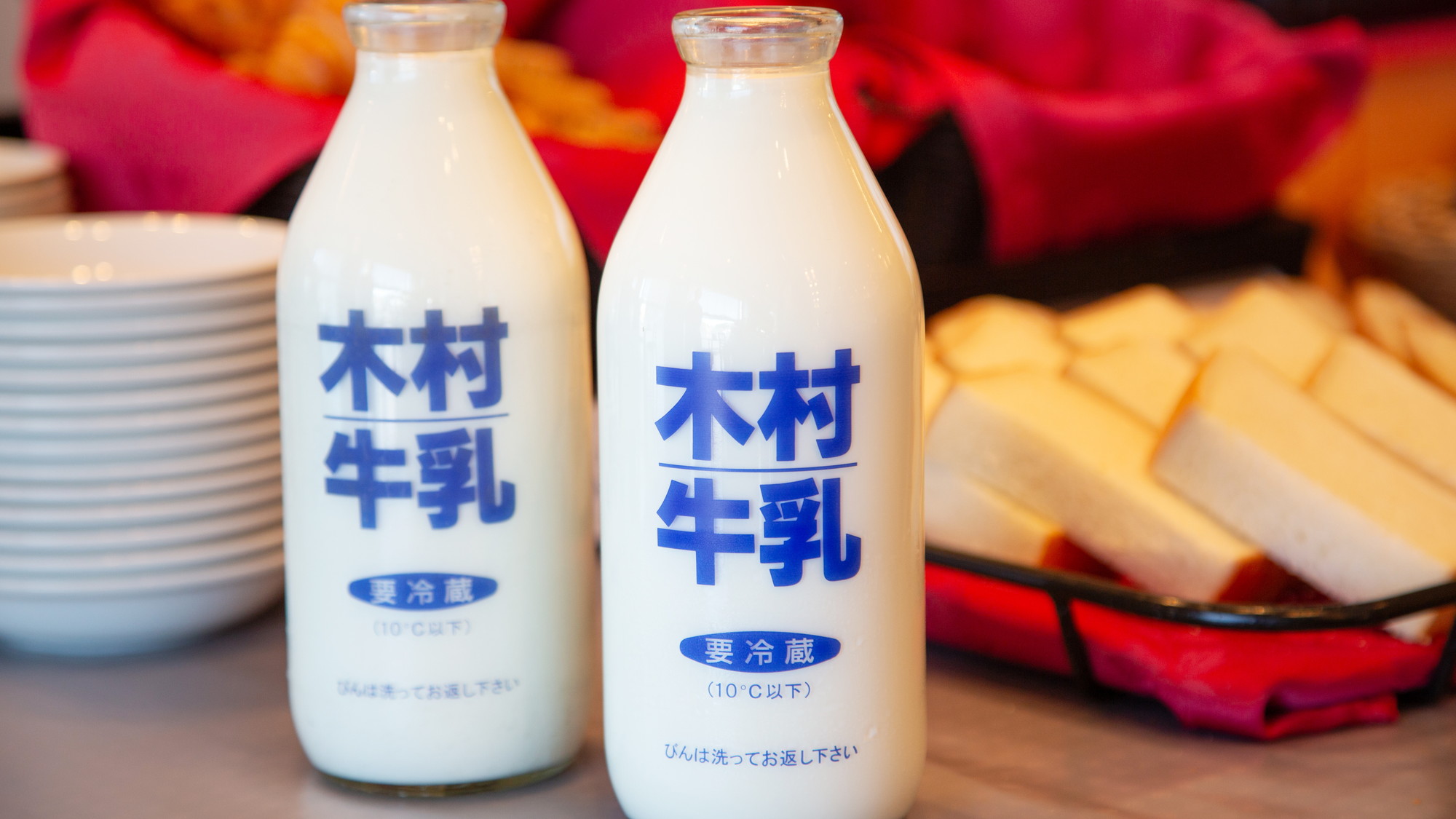 牛乳はいわきの木村牛乳を使用！地産の牛乳をお召し上がりください。