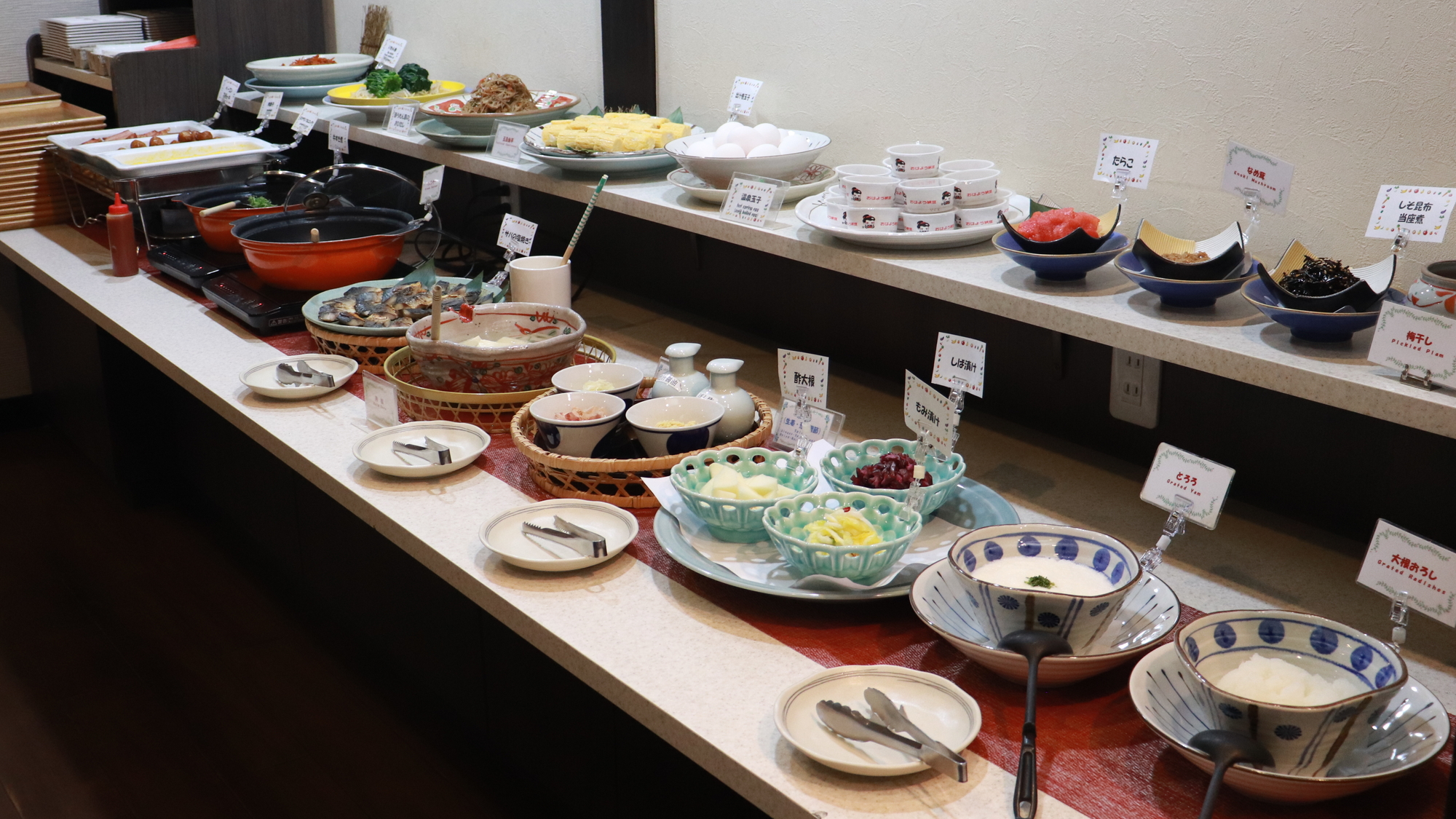 朝食ビュッフェ