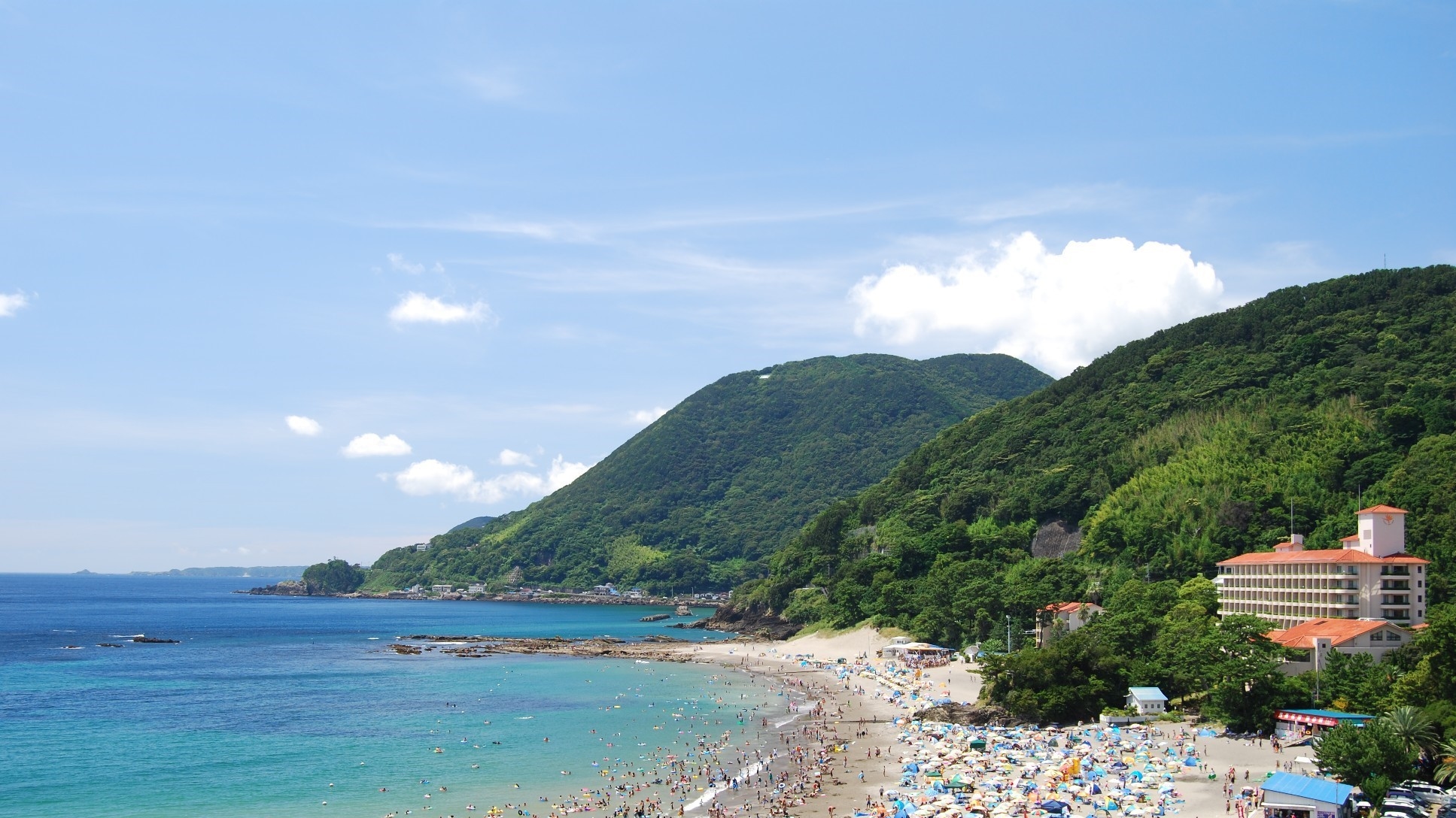 【夏休み】今井浜海岸で海水浴♪貸切温泉が好評！人気の金目鯛姿煮付伊豆料理プラン！
