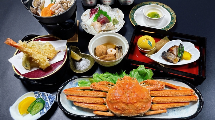 【冬限定・冬の味覚カニプラン】ドリンク30％引きでご提供♪お料理7品★カニのついた贅沢プラン！