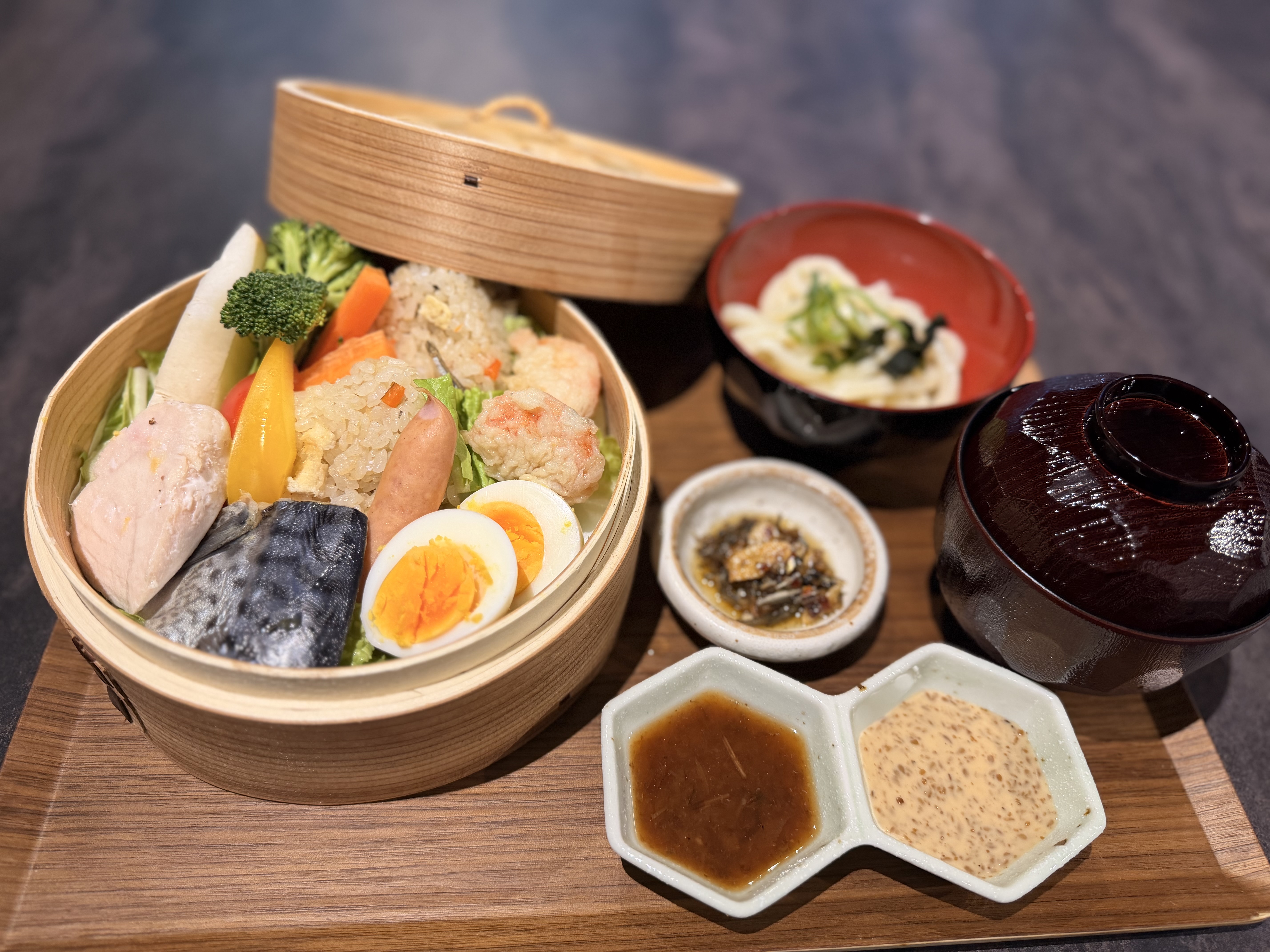 朝食　せいろ御膳