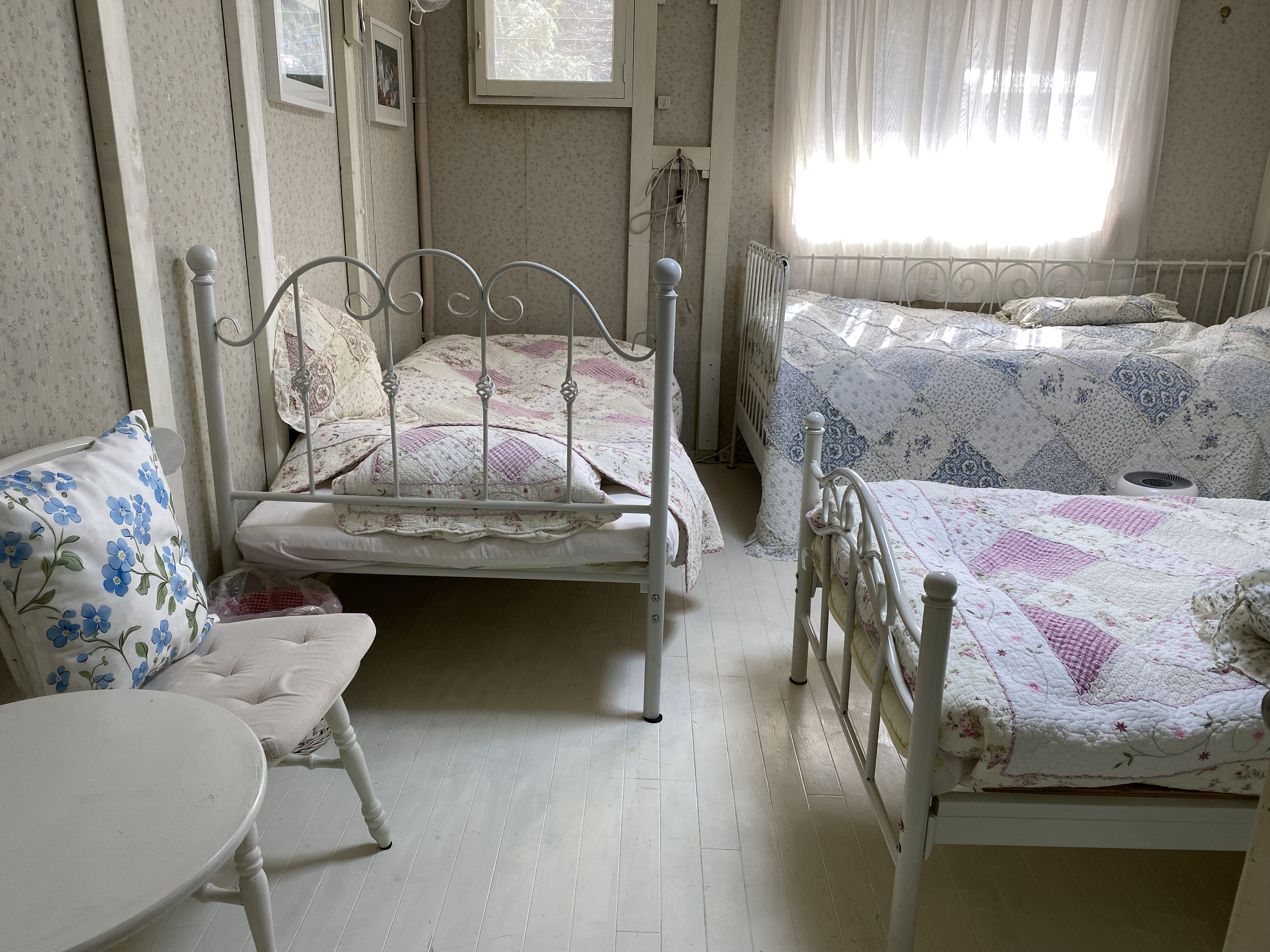 ３人様仕様のお部屋です。